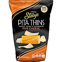 Stacy's Five Cheese Baked Pita Thins Crisps - 6.75 Oz - Image 2