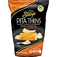 Stacy's Five Cheese Baked Pita Thins Crisps - 6.75 Oz - Image 1