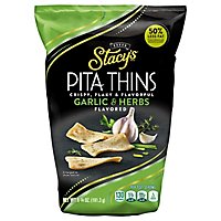 Stacy's Garlic and Herb Pita Thins Crisps - 6.75 Oz - Image 2