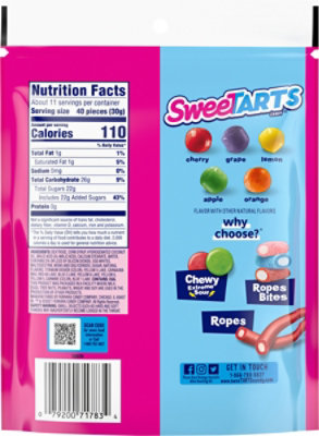 SweeTarts Tangy Candy Mini Chewy Pouch - 12 Oz - Image 6