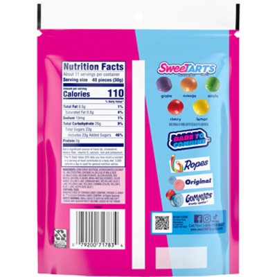 SweeTarts Tangy Candy Mini Chewy Pouch - 12 Oz - Image 2