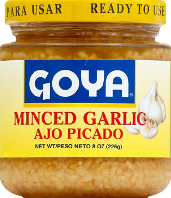 Goya Garlic Minced Jar - 8 Oz - Image 2