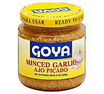 Goya Garlic Minced Jar - 8 Oz