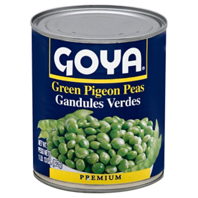 Goya Peas Green Pigeon Premium Can - 29 Oz - Image 1