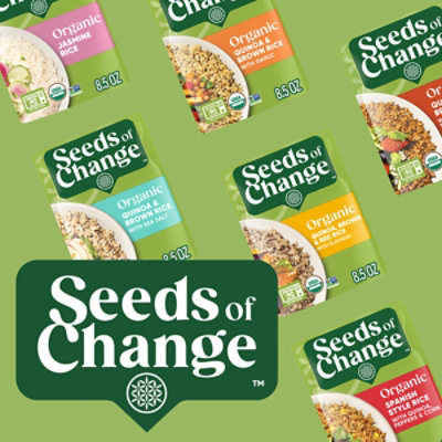 SEEDS OF CHANGE Organic Rice Brown & Quinoa With Garlic - 8.5 Oz - Image 9