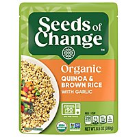 SEEDS OF CHANGE Organic Rice Brown & Quinoa With Garlic - 8.5 Oz - Image 2