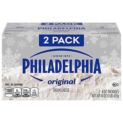 Philadelphia Original Cream Cheese for a Keto and Low Carb Lifestyle Bricks - 2-8 Oz - Image 5