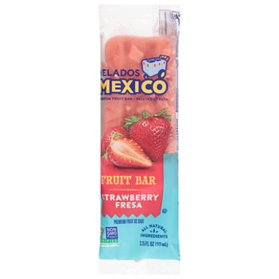 Helados Strawberry Fruit Bar - 24-4 Fl. Oz. - Image 3