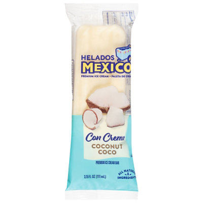 Helados Mexico Ice Cream Bar Coconut - 4 Fl. Oz. - Image 3