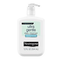 Neutrogena Ultra Gentle Daily Cleanser - 12 Fl. Oz. - Image 2