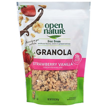 Open Nature Granola Strawberry Vanilla - 12 Oz - Image 3
