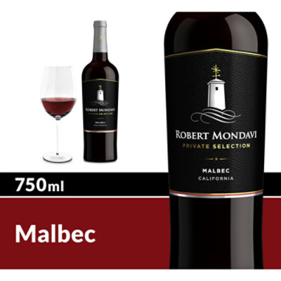 Robert Mondavi Private Selection Malbec Red Wine - 750 Ml - Image 1