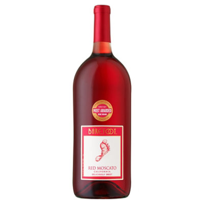 Barefoot Cellars Red Moscato Red Wine - 1.5 Liter - Image 1