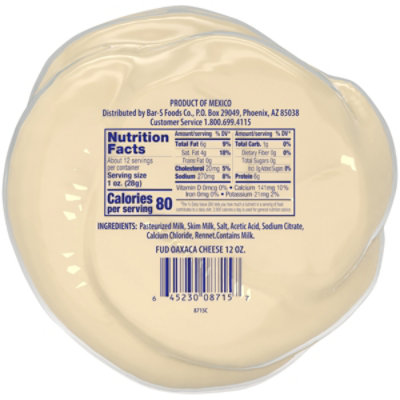 Fud Cheese Oaxaca - 12 Oz - Image 5