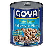 Goya Prime Premium Beans Pinto Low Sodium Can - 29 Oz