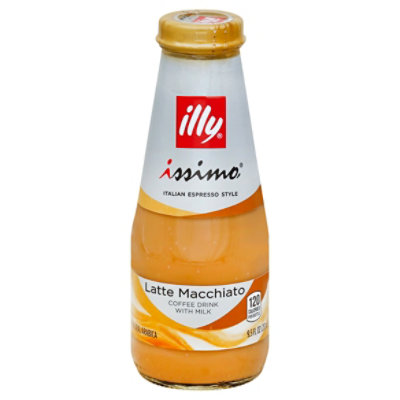 illy issimo Coffee Drink with Milk Latte Macchiato - 9.5 Fl. Oz ...