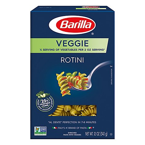 Barilla Pasta Rotini Veggie Box - 12 Oz