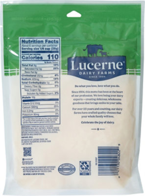 Lucerne Cheese Finely Shredded Parmesan & Romano - 6 Oz - Image 5