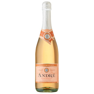 Andre Peach Moscato Champagne Sparkling Wine - 750 Ml - Image 2