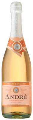 Andre Peach Moscato Champagne Sparkling Wine - 750 Ml