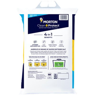 Morton Clean and Protect Water Softener Pellets - 25 Lb - Image 5