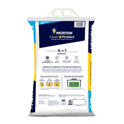 Morton Clean and Protect Water Softener Pellets - 25 Lb - Image 2