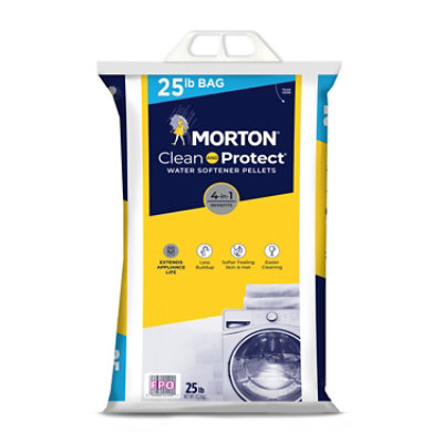 Morton Clean and Protect Water Softener Pellets - 25 Lb
