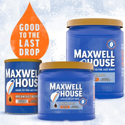 Maxwell House Medium Roast Original Roast Ground Coffee - 30.6 Oz - Image 7