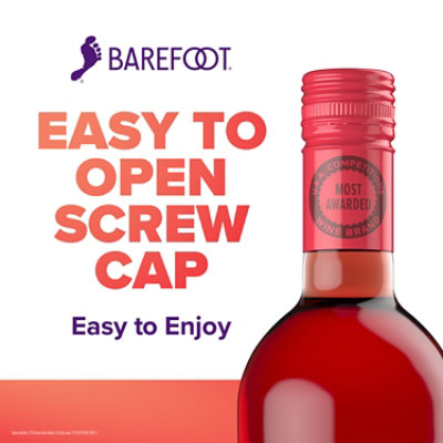 Barefoot Cellars Red Moscato Red Wine - 750 Ml - Image 4