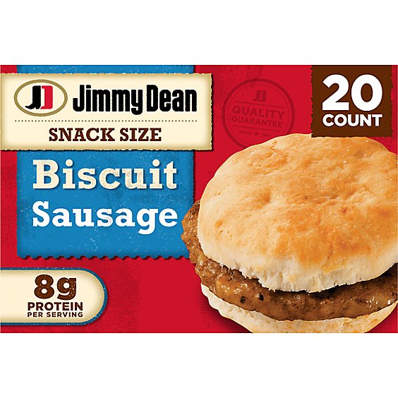 Jimmy Dean Snack Size Sausage Biscuit Sandwiches 20 Count
