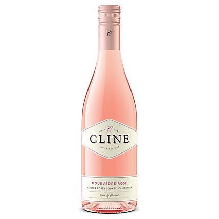 Cline Family Cellars Mourvedre Rose Wine - 750 Ml - Image 3