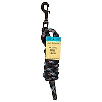 Legacy Collection Dog Leash Braided Rope 60 Inch Black Card - Each - Image 3