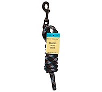 Legacy Collection Dog Leash Braided Rope 60 Inch Black Card - Each