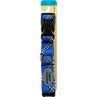 Legacy Collection Dog Collar Large 18 to 26 Inch Braided Blue Card - Each - Image 2