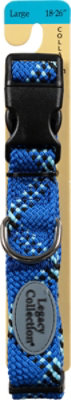 Legacy Collection Dog Collar Large 18 to 26 Inch Braided Blue Card - Each - Image 2