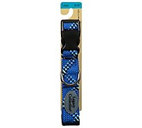 Legacy Collection Dog Collar Large 18 to 26 Inch Braided Blue Card - Each