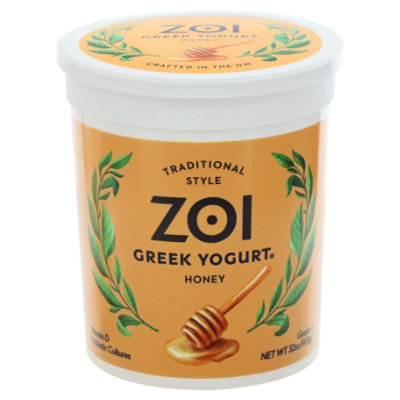 Zoi Greek Yogurt Honey - 32 Oz - Image 3