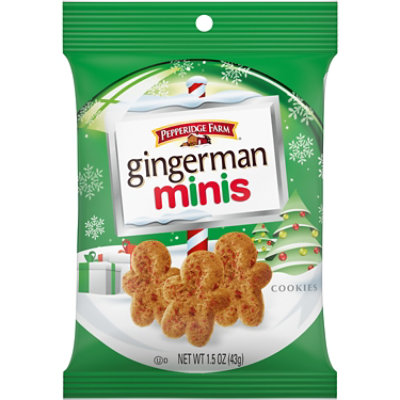 Pepperidge Farm Cookies Mini gingerman - 1.5 Oz - Vons