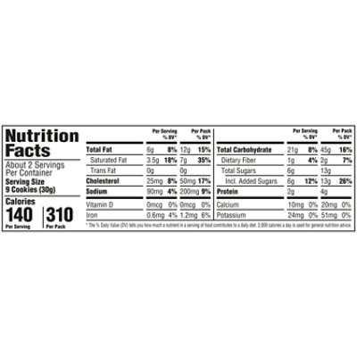 Pepperidge Farm Chessmen Butter Cookies - 2.25 Oz - Image 2