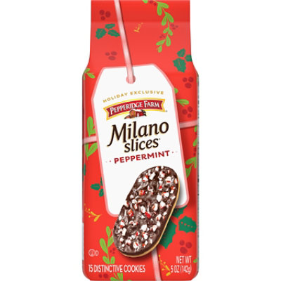 Pepperidge Farm Milano Slices Chocolate Peppermint Cookies - 5 Oz - Image 1