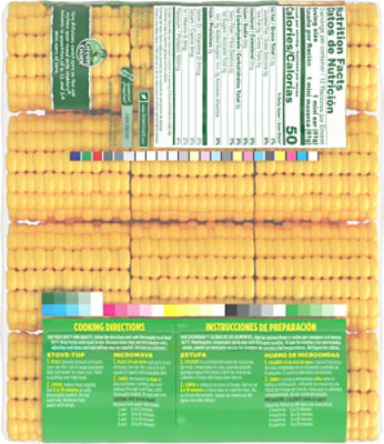 Green Giant Nibblers Corn On The Cob Mini Ears Extra Sweet - 12 Count - Image 4