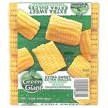 Green Giant Nibblers Corn On The Cob Mini Ears Extra Sweet - 12 Count - Image 2