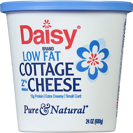 Daisy Cheese Cottage Small Curd 2% Milkfat Low Fat - 24 Oz - Image 6