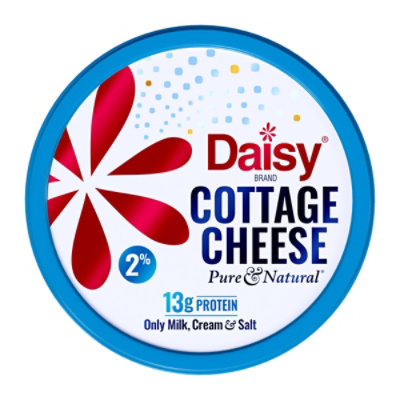 Daisy Cheese Cottage Small Curd 2% Milkfat Low Fat - 24 Oz - Image 3
