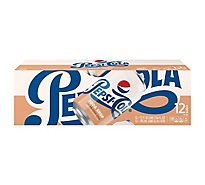 Pepsi Soda Shop Cream Soda Can - 12 Ct