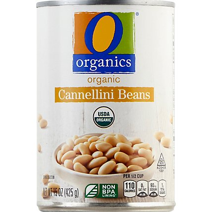 O Organics Organic Beans Cannellini - 15 Oz - Image 2