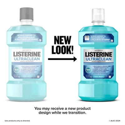 LISTERINE Ultraclean Mouthwash Antiseptic Cool Mint - 1 Liter - Image 2