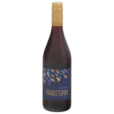 Rainstorm Pinot Noir Wine - 750 Ml - Image 3