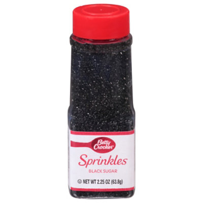 Betty Crocker Sprinkles Sugar Black - 2.2 Oz - Image 3