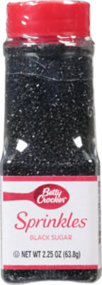 Betty Crocker Sprinkles Sugar Black - 2.2 Oz - Image 2